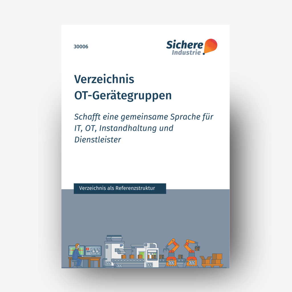 Verzeichnis OT Gerätegruppen
