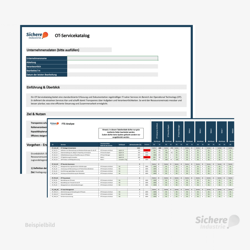 OT-Servicekatalog Beispielbild